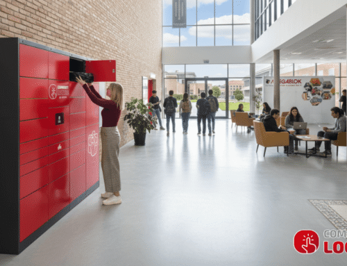 Smart lockers para campus universitarios y residencias: Valor añadido monetizable